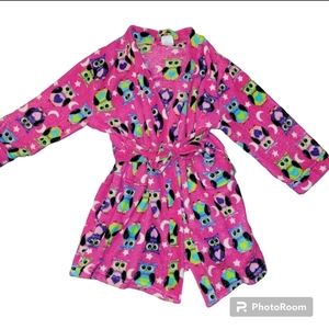 Girls Owl Robe